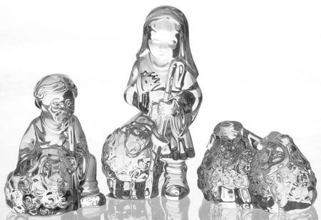 Marquis Miniature Nativity I The Shepherds & Their Flock-Set 3 - Boxed