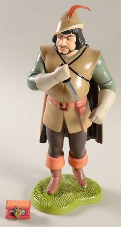 Snow White & the Seven Dwarfs Deadly Intent-Huntsman With Heartbox - Boxed
