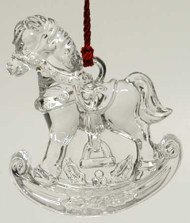Marquis Baby's First Christmas Rocking Horse - Boxed