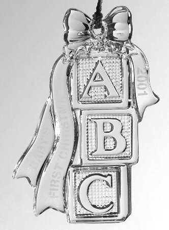 Marquis Baby's First Christmas Abc Blocks - Boxed