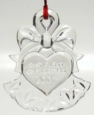 Marquis Our First Christmas Heart - Boxed