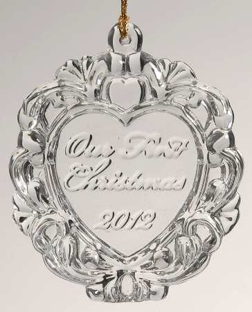 Marquis Our First Christmas Heart  - Boxed