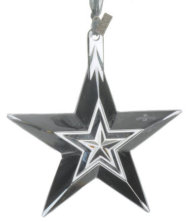 Crystal Star Ornament Star - With Box