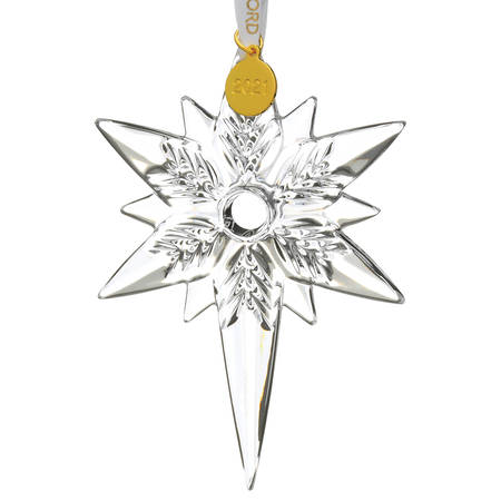 Crystal Star Ornament Snow Star-2021 - Boxed