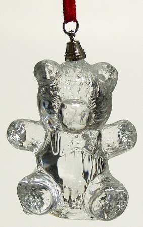 Wallace Christmas Ornament Teddy Bear - Boxed