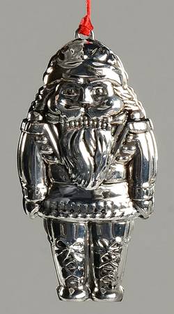 Wallace Christmas Ornament Nutcracker-Puff - Boxed
