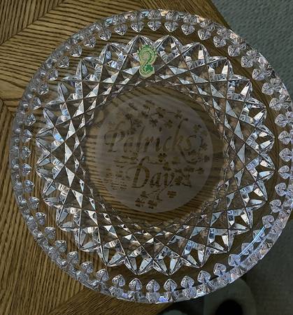 Waterford Plates Patricks Day - Boxed