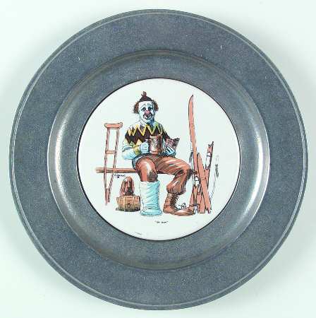 Wilton Armetale Plates Ski Bum - Boxed