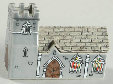 Whimsey On Why Village  Series#1 St Sebastian's Church - Boxed