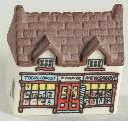 Whimsey On Why Village  Series#1 Tobacconists Shop - Boxed