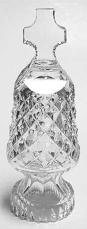 Waterford Crystal Chess Set King-Diamond Cut - Boxed