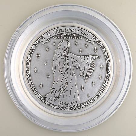 A Christmas Carol-Plate Ghost Of Christmas Future - Boxed