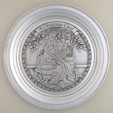 A Christmas Carol-Plate Ghost Of Christmas Present - Boxed