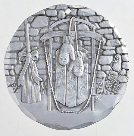 Annual Aluminum Ornament Snow Days - Boxed