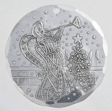 Annual Aluminum Ornament Our Messenger - Boxed