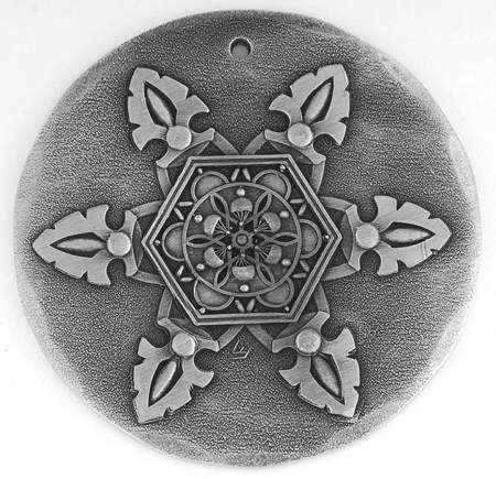 Annual Aluminum Ornament Snowflake - Boxed