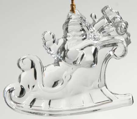 Marquis Santa Ornaments Santa In Sleigh - Boxed