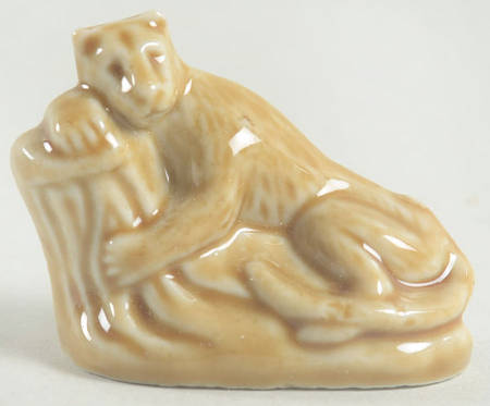 Wade Whimsies Panther On Tree Stump - No Box