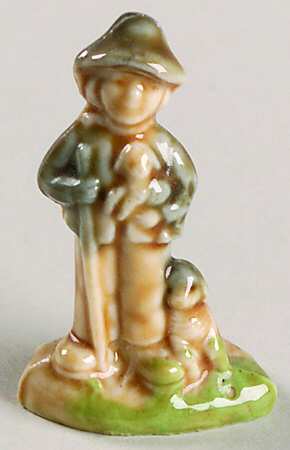Wade Whimsies Little Boy Blue-Boy With Dog And Sheep - No Box 42