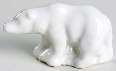 Wade Whimsies Polar Bear Head Forward - No Box