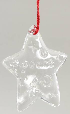 Star Wishes Ornaments Peace - No Box