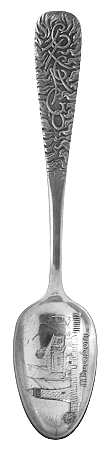 Sterling Souvenir Spoons Dearborn Michigan - No Box
