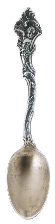 Sterling Souvenir Spoons Cherub - No Box