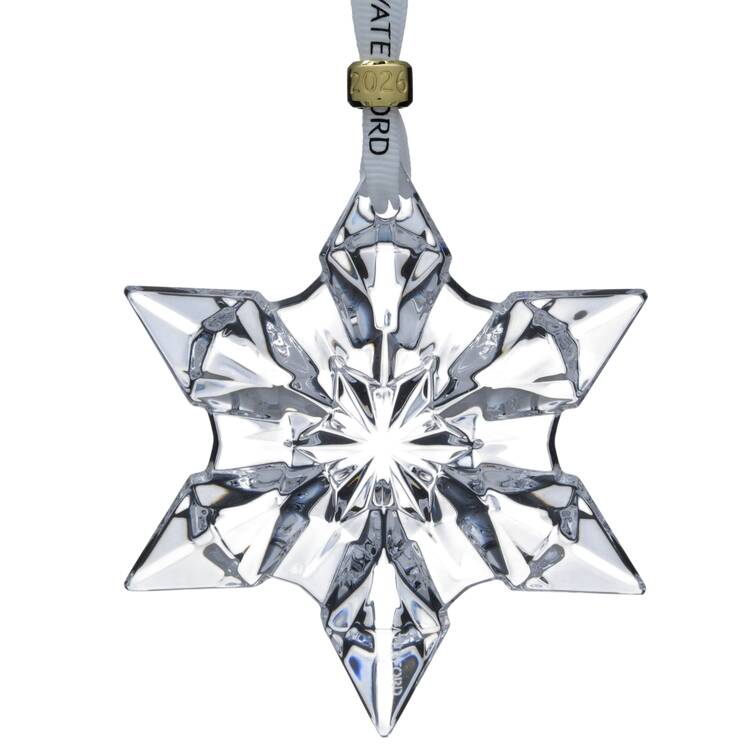 Snow Crystals Annual Ornament 2026- Snow Crystal - Boxed