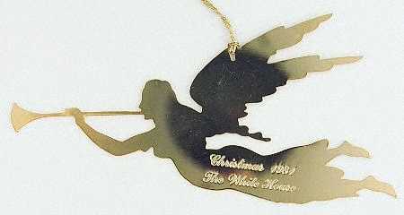 White House Historical Association Angel With Horn-Weathervane Replica - With Box