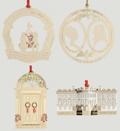 White House Historical Association 1985-1988 Set Of 4 - With Box