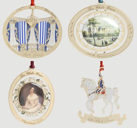 White House Historical Association 1990-1993 Set Of 4 - With Box