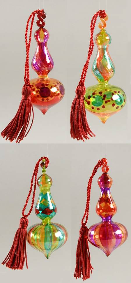 Venetian Collection-Marquis Pellestrina Drops Set Of 4 - Boxed