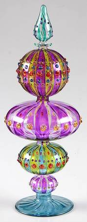 Venetian Collection-Marquis Carnivale Tree Topper Medium - With Box