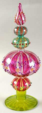 Venetian Collection-Marquis Carnivale Tree Topper Small - Boxed