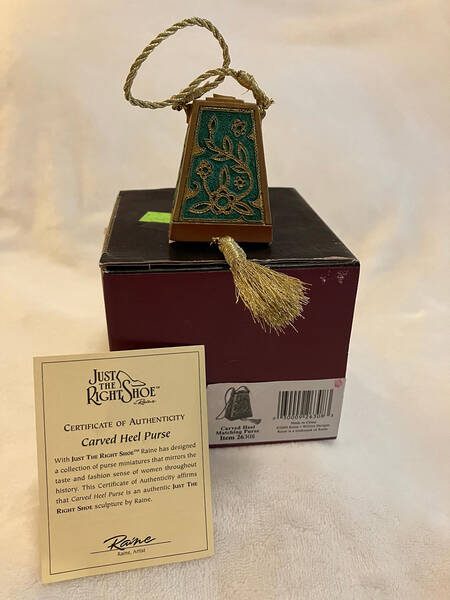 Accessories Carved Heel (Purse) - Boxed