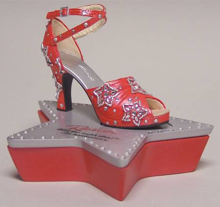 Just the Right Shoe Salsa Star W/ Keepsake Box - Boxed