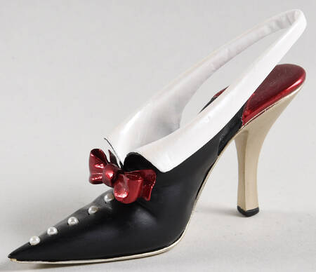 Just the Right Shoe Black Tie - Boxed