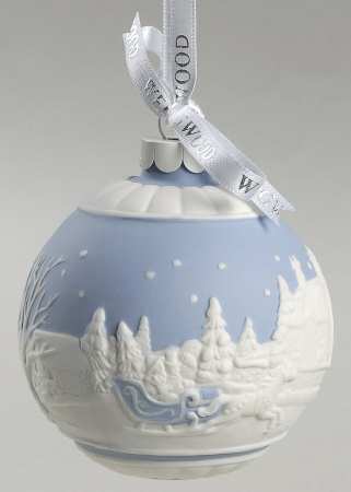Jasperware Ball Ornaments Sleigh Ride - Boxed