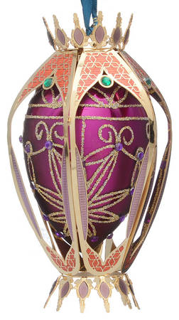 Brass and Enamel Ornaments Maharaja Grande Egg-Dated 2005 - Boxed