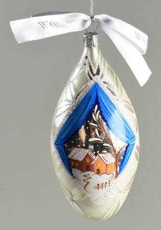 Painted Scenes, Art Winter Wonderland Egg - Boxed