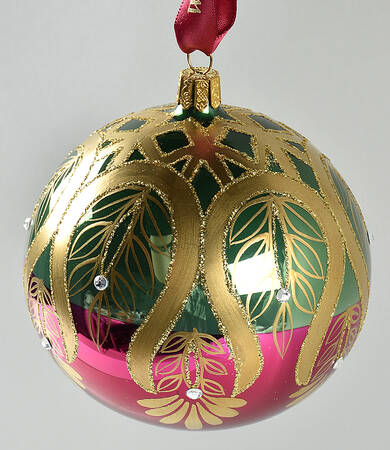 Jewel Tones, Brights, Pastels Maharaja Peacock Ball - No Box