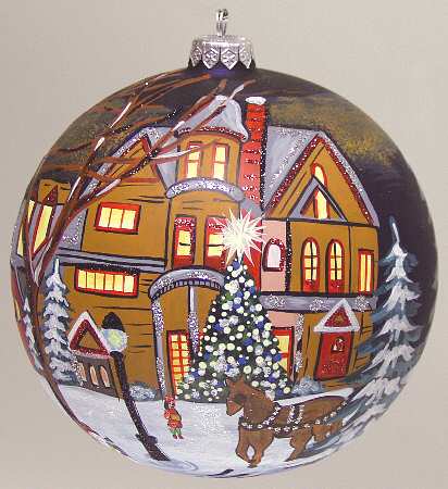 Holiday Heirloom Masterpiece Enchanted Winter Scene - Boxed