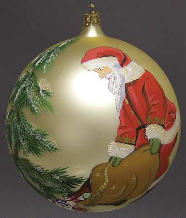 Holiday Heirloom Masterpiece Santa's Visit - Boxed