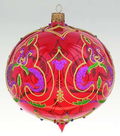 Jewel Tones, Brights, Pastels Garnet Ball - Boxed
