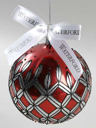Holiday Heirloom Red and Black by Waterford Crystal