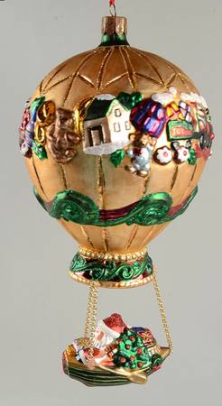 Collector's Series Limited Ed. Set Sail For Christmas-Hot Air Balloon - With Box Bx2003