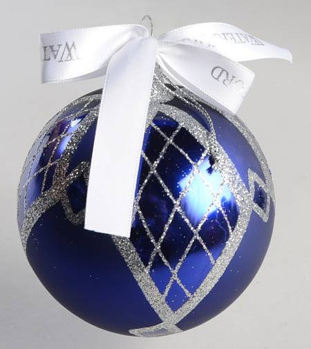 Blue and White Holiday Heirloom by Waterford Crystal