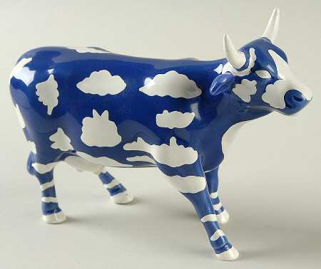 Cow Parade Sky Cow - Boxed