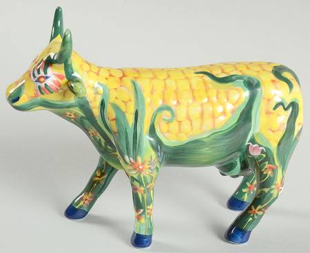 Cow Parade Corn On The Cow - Boxed