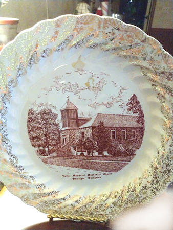 Church Plates Butler Memorial Methodist Church - No Box